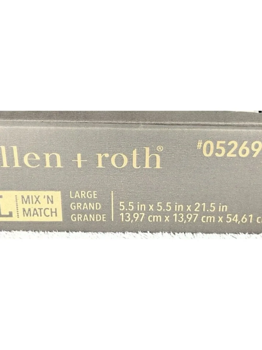 Allen + Roth fits metal