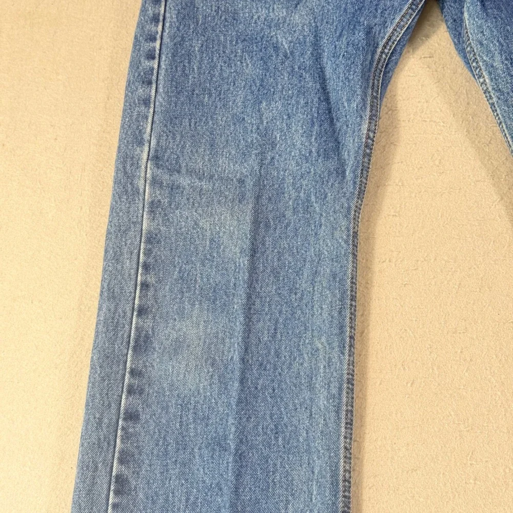 Levis 505 Regular Fit Straight Leg Jeans Mens 31x34 Blue Denim Medium Wash