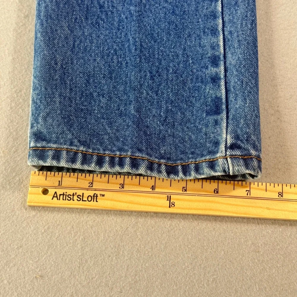 Levis 505 Regular Fit Straight Leg Jeans Mens 31x34 Blue Denim Medium Wash