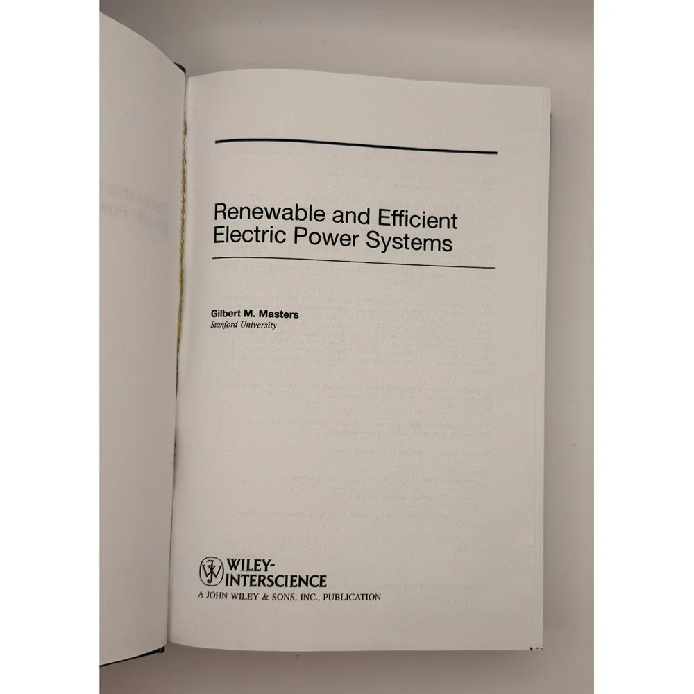 N/A renewable efficient