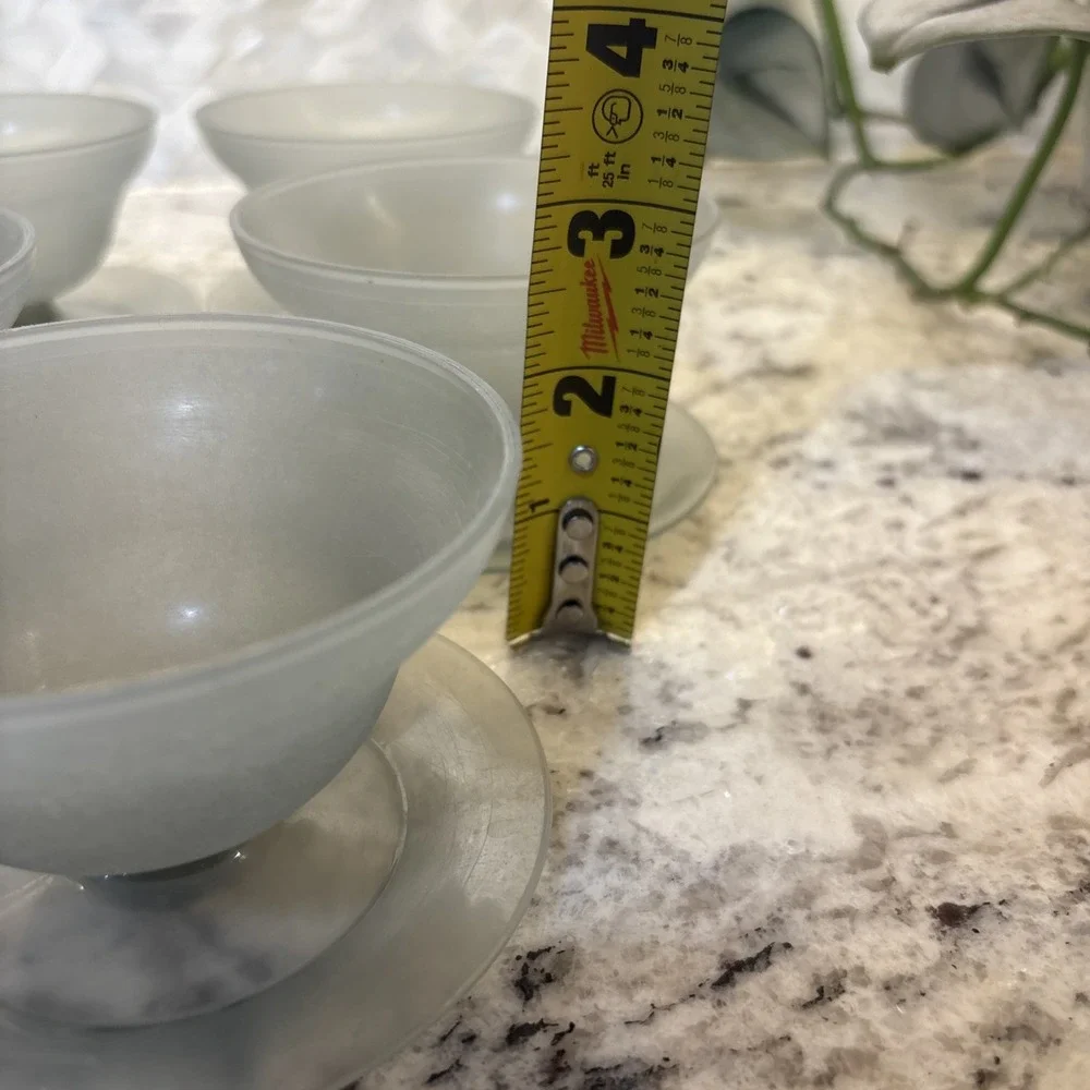5 Vintage‎ Tupperware Jello Mold Jel-N-Serve Gelatin Bowls with Molds Lids