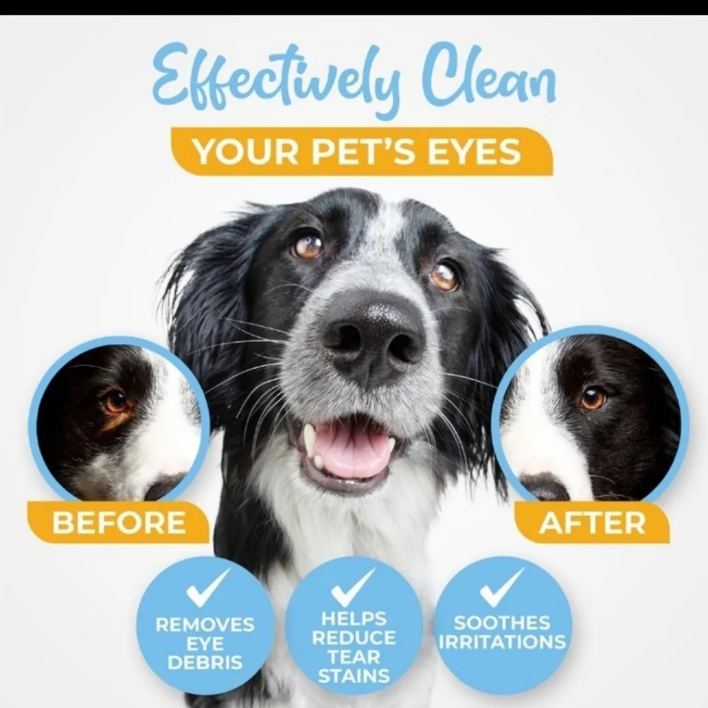 100 Dog Eye Wipes
