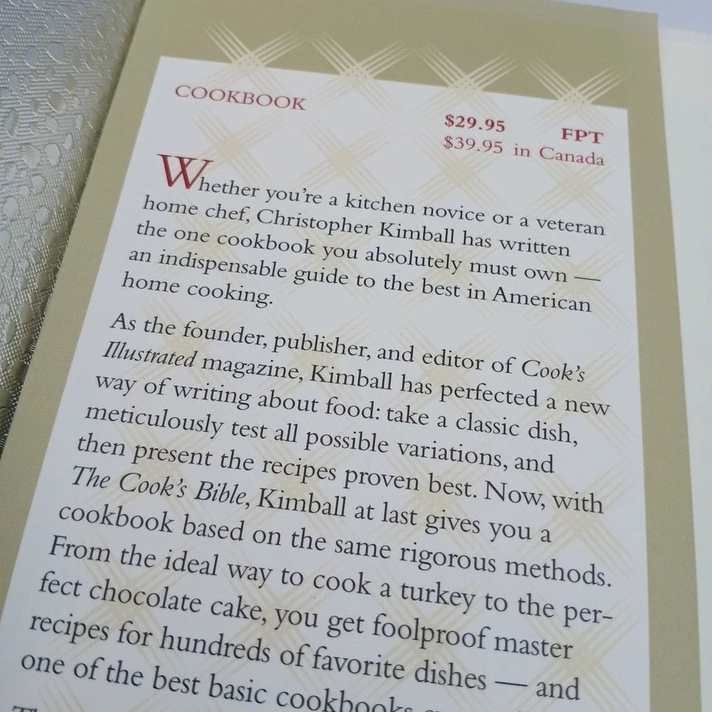 N/A cook bible