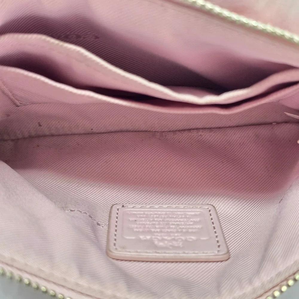 Coach wristlet crafted