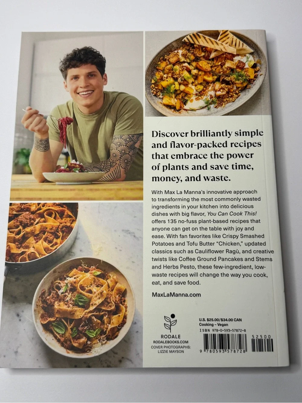 You Can Cook This! by Max LaManna Turn 30 most wasted foods into delicious meals