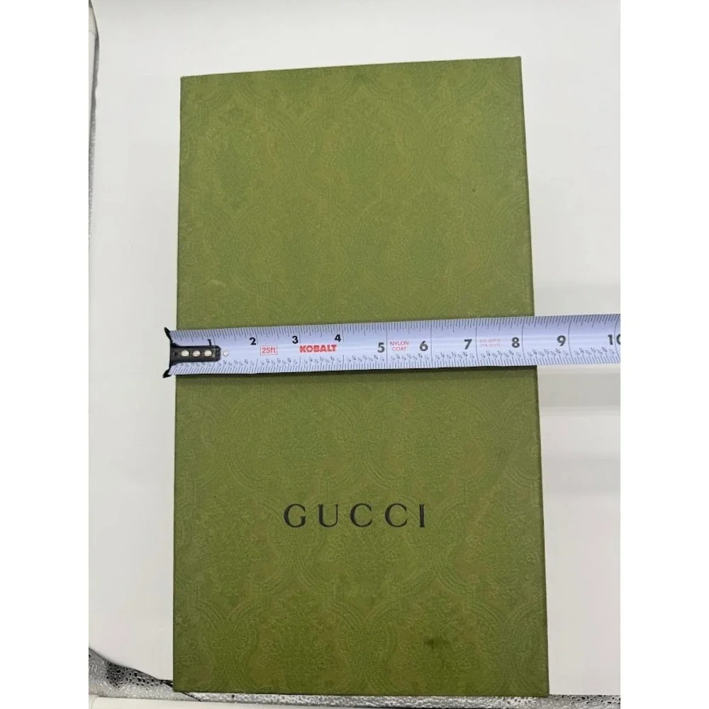 Gucci green damask