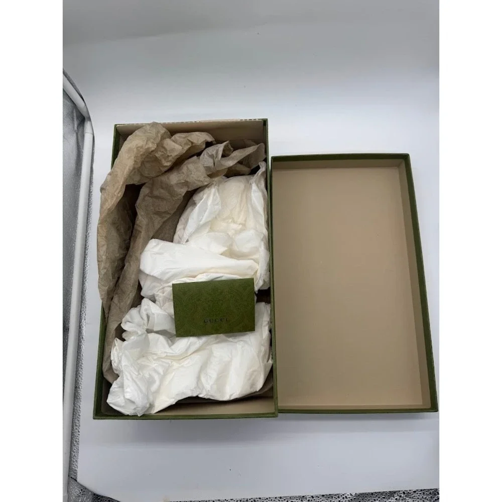 Gucci green damask