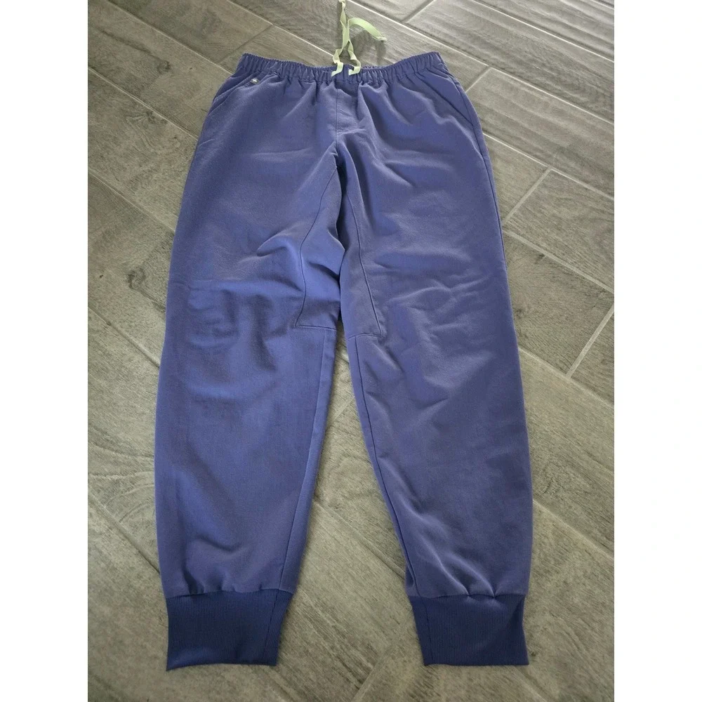 FIGS Tansen Jogger Scrub Pants Mens Small Short Purple Technical Wayfarer