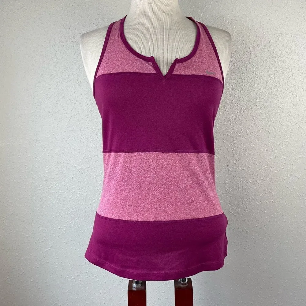 Nike Dri Fit V-Neck Tank Top Size S