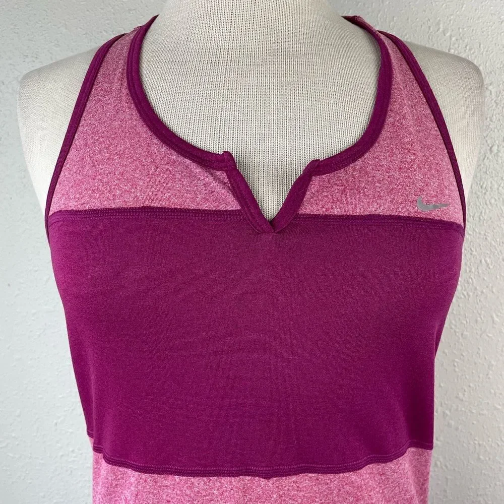 Nike Dri Fit V-Neck Tank Top Size S