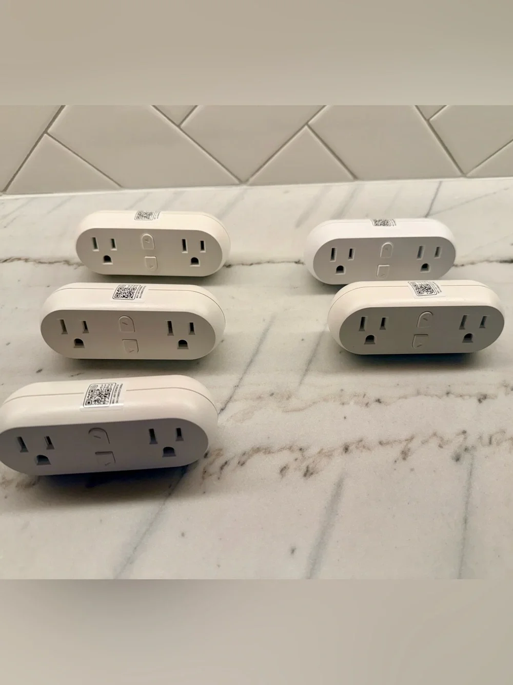 meross WiFi Dual Smart Plug, Support Apple HomeKit, Siri, Alexa, Echo, Google Ho