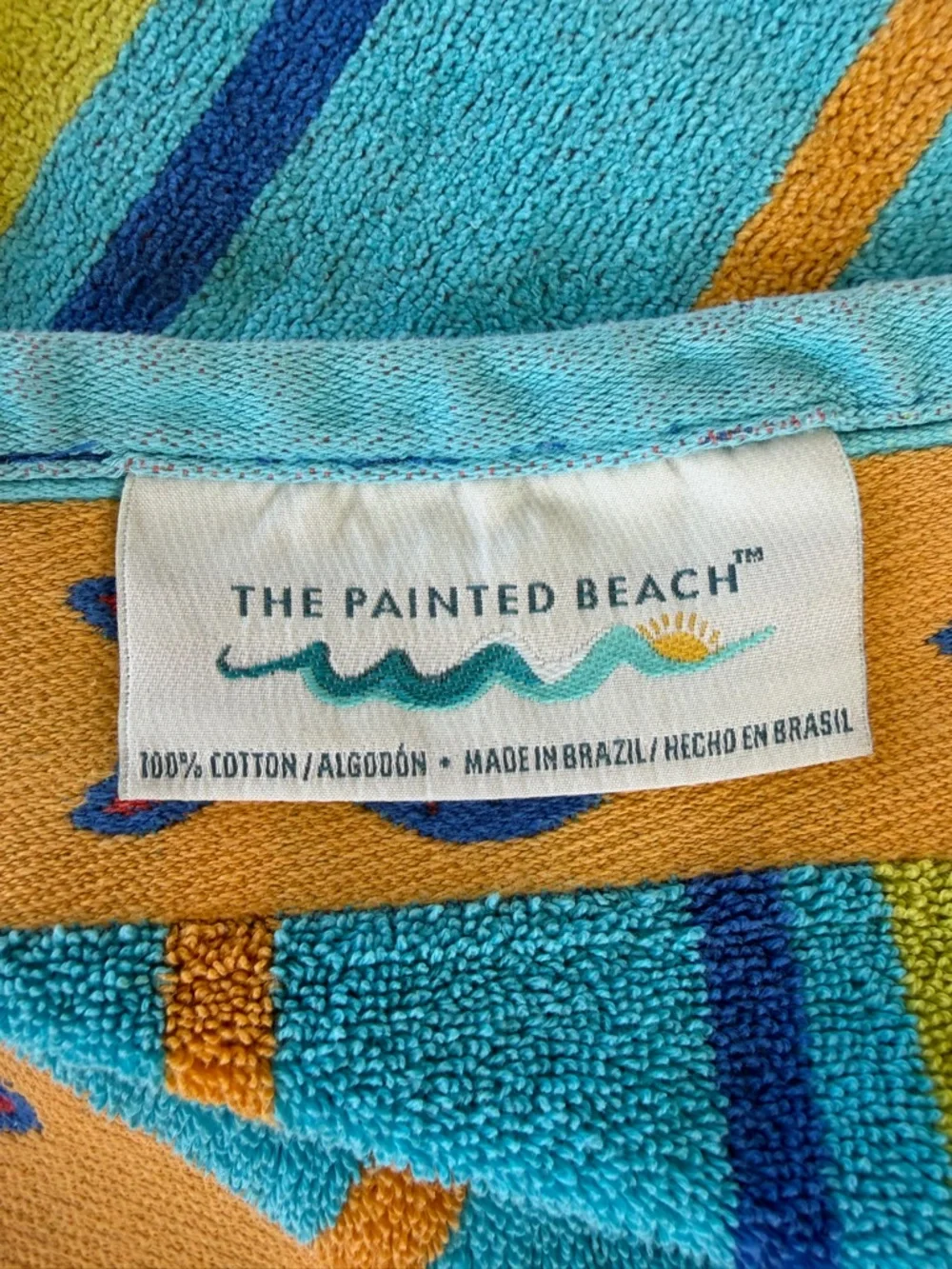 The Painted Beach vtg painted
