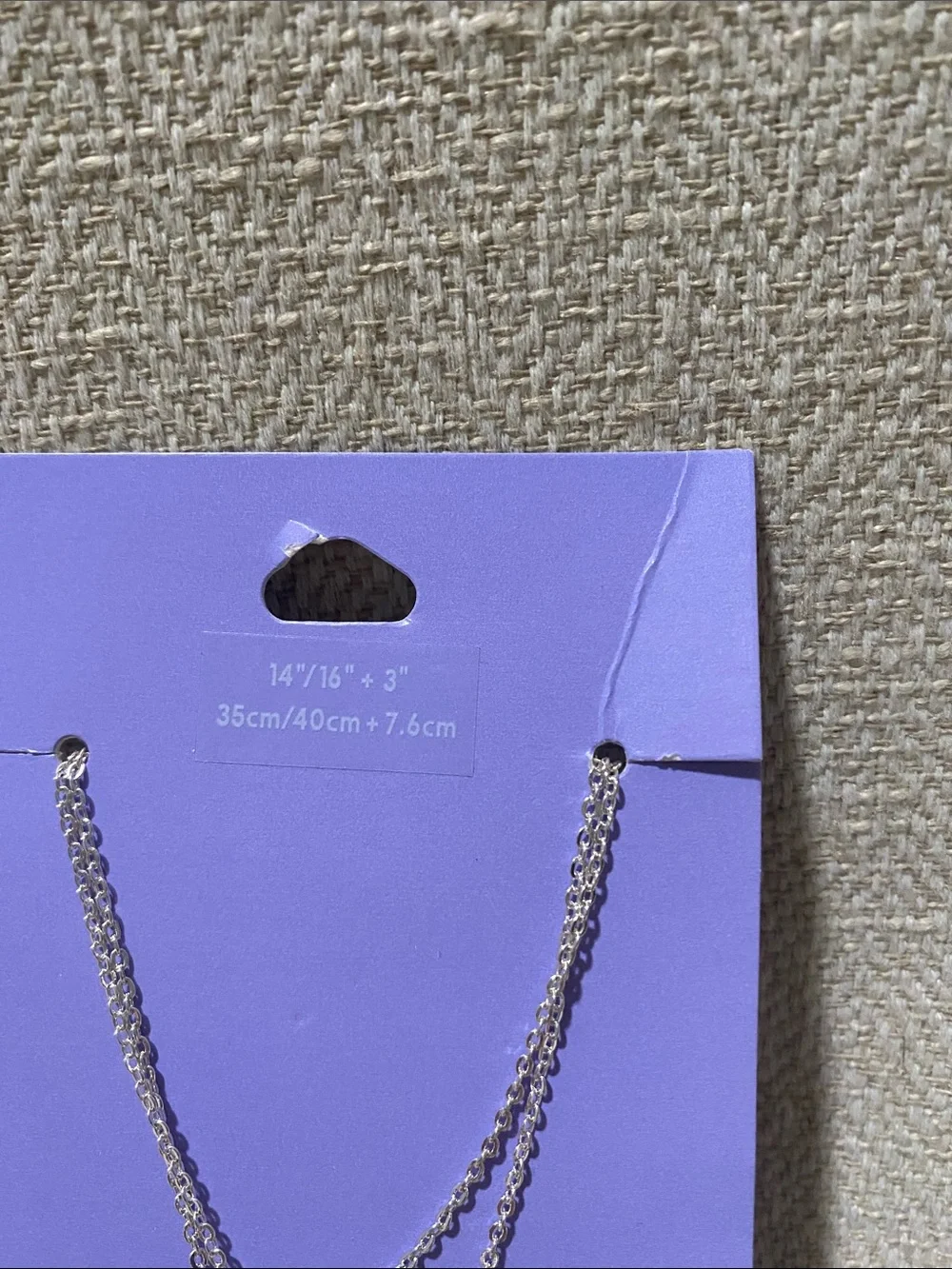 Claires layered silver