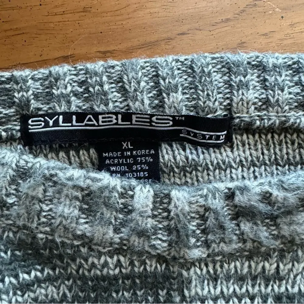 syllables vintage wool