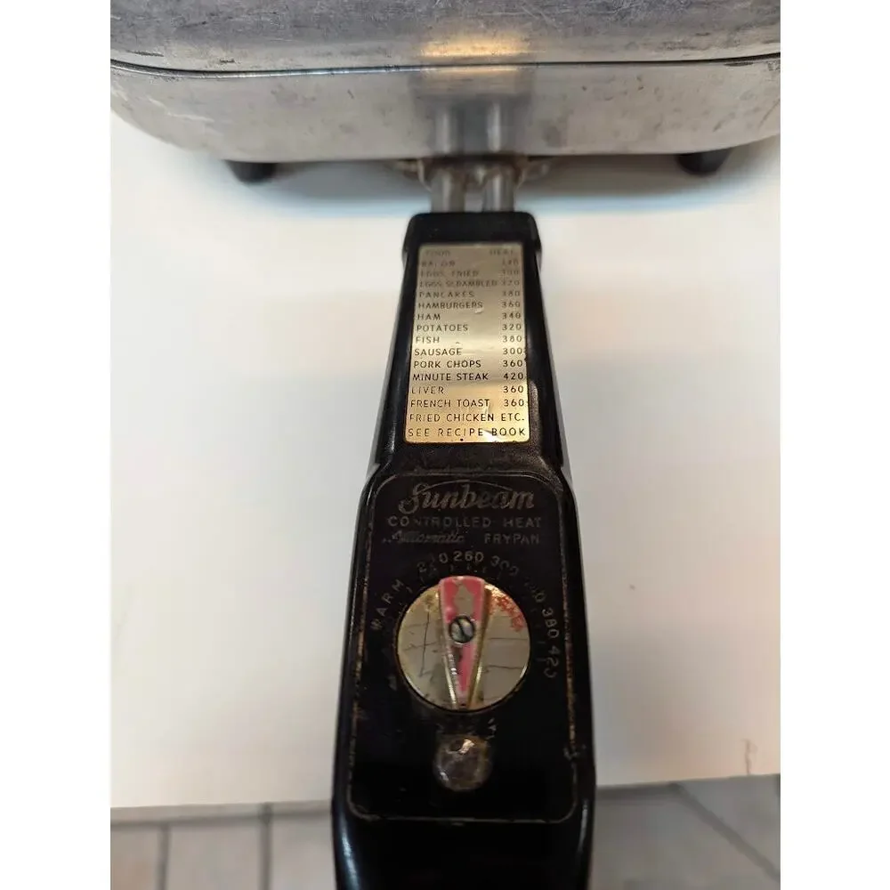 Sunbeam vintage electric