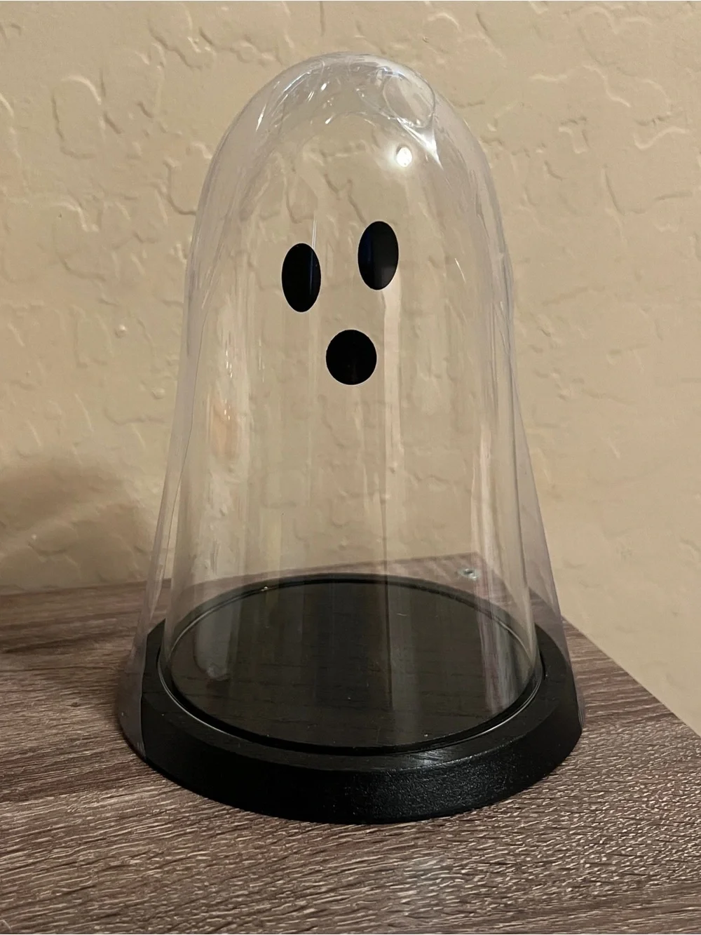 Target Bullseye Ghost Cloche Halloween Black Boo Scary Haunt NWT
