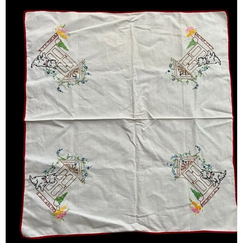 Handmade hand embroidered