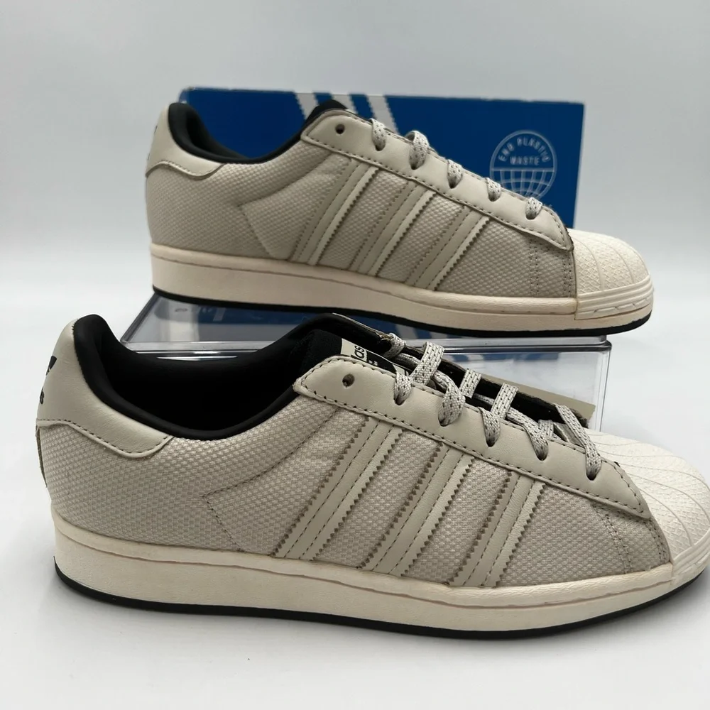 Adidas Superstar Originals Aluminum Core Black GZ4828 Mens Size 6.5 New
