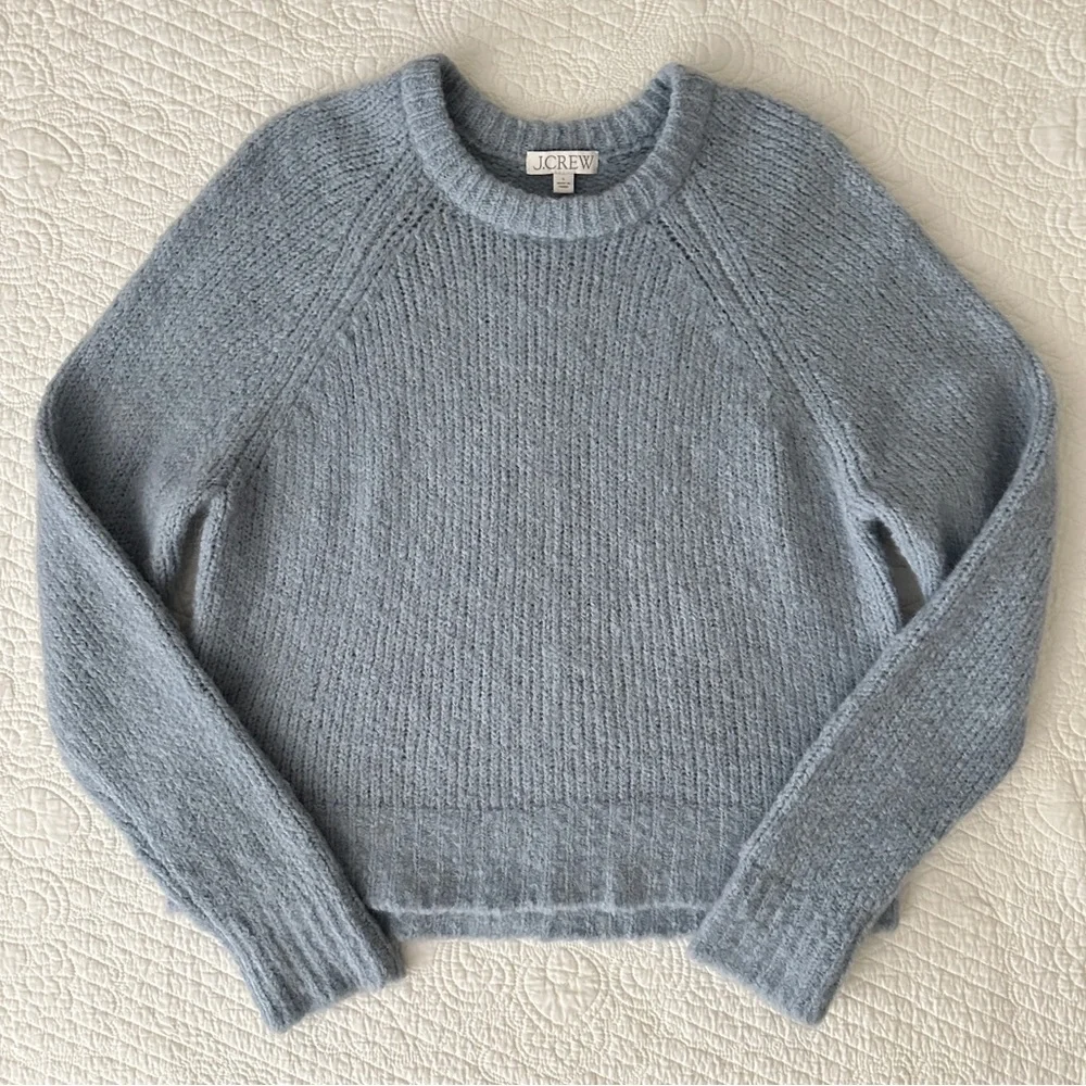 J. Crew Women's Crewneck Sweater in Brushed Italian Yarn
