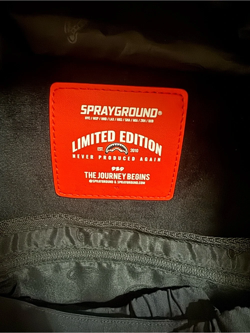 Sprayground backpack dimensions