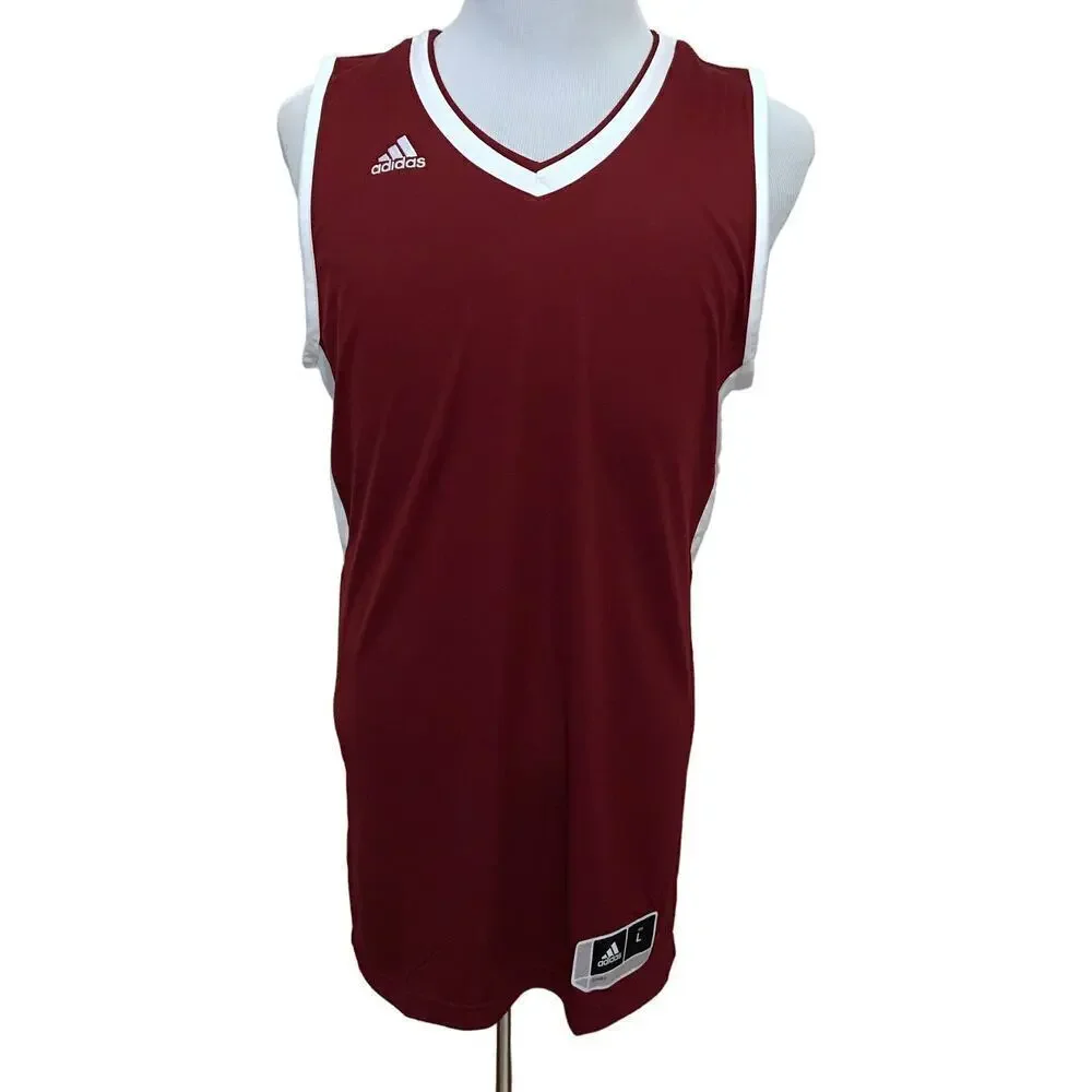 Adidas NWT Burgundy Generic Team Jersey Men L