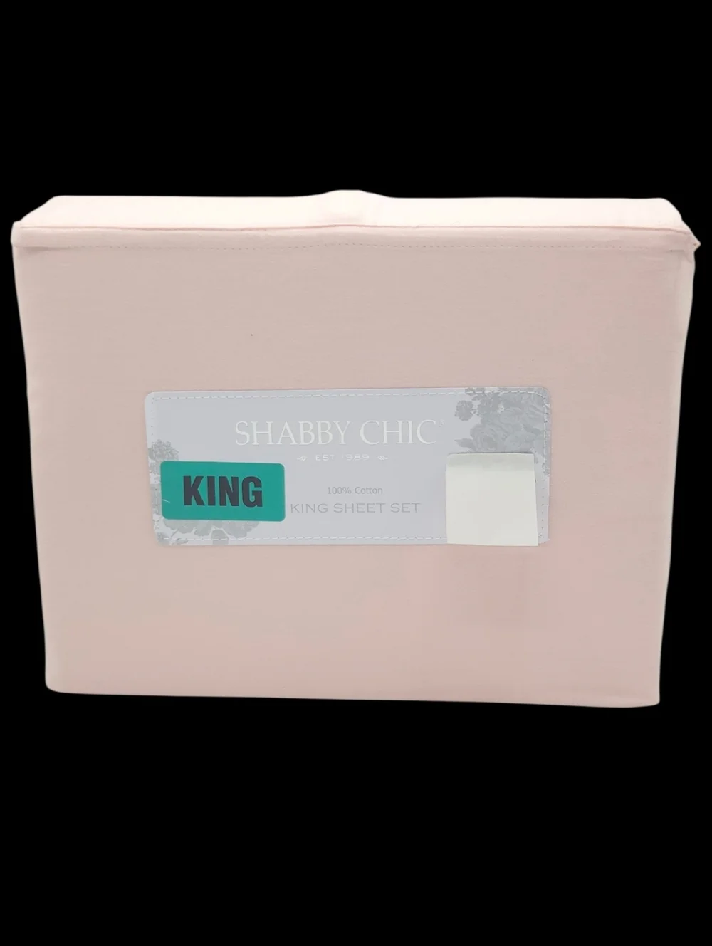 Shabby Chic 100% Cotton‎ King Sheet Set Pink
