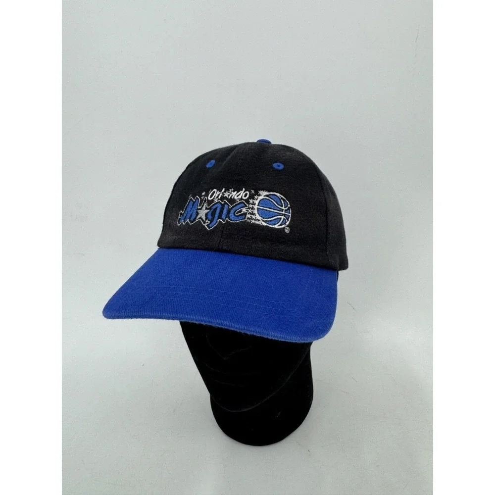 *VINTAGE* Budweiser NBA Orlando Magic‎ 90s Hat Blue brim KC