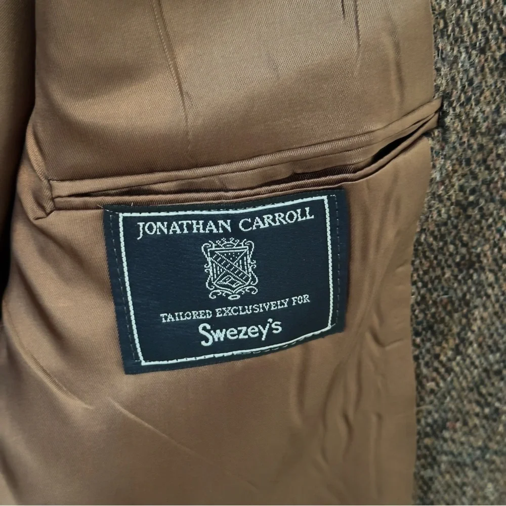 Vintage Jonathan Carroll Harris Tweed Jacket