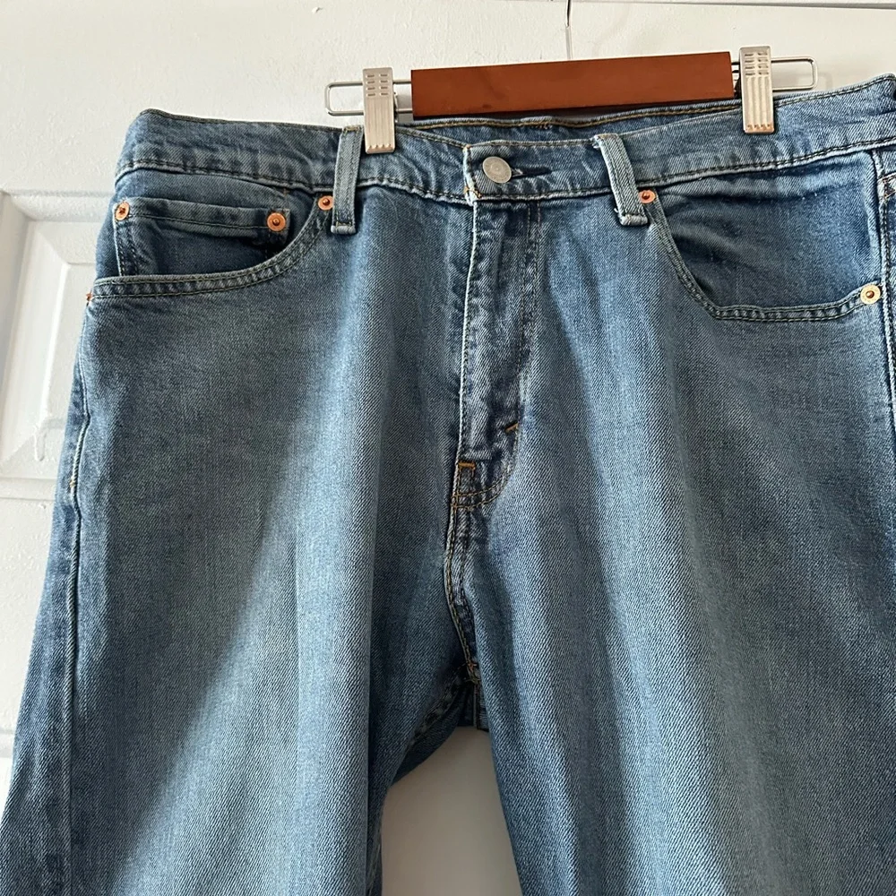 Mens Levi's 513 Slim‎ Straight Jeans 34x32