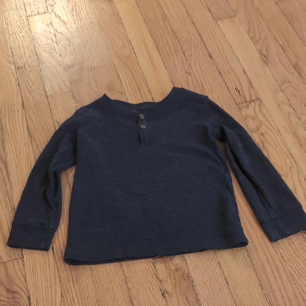 The Children's Place‎ Gray Long Sleeve Tee Cotton Blend
