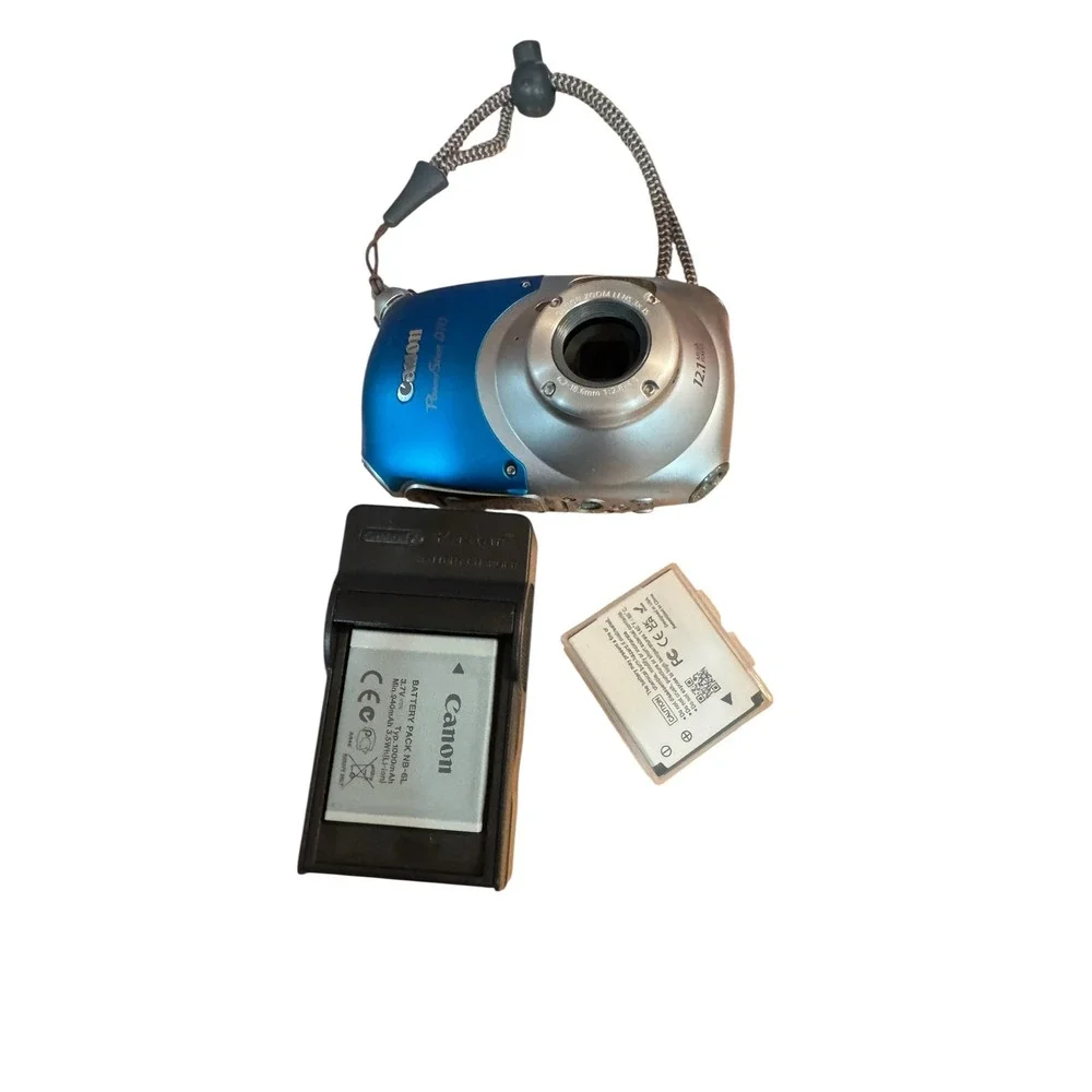 Canon PowerShot D10 Waterproof Digital Camera 12.1MP NB-6L Kastar Charger PARTS