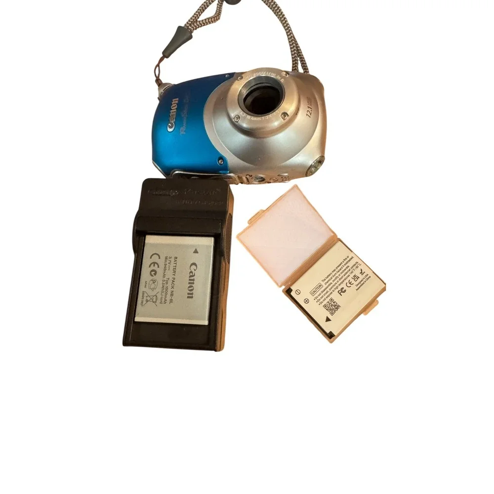 Canon PowerShot D10 Waterproof Digital Camera 12.1MP NB-6L Kastar Charger PARTS