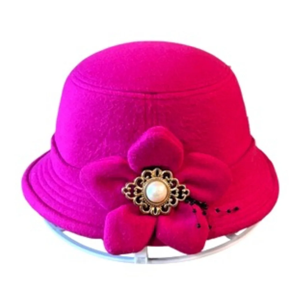 Womens‎ Church Hat Pink One Size Fits All Hat