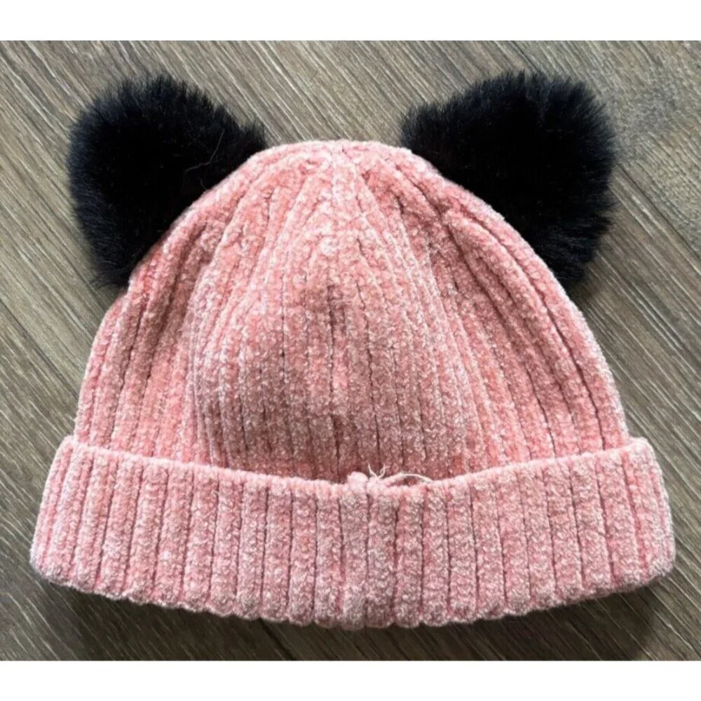 Bellady Pink‎ Kitty Cat Ears Beanie