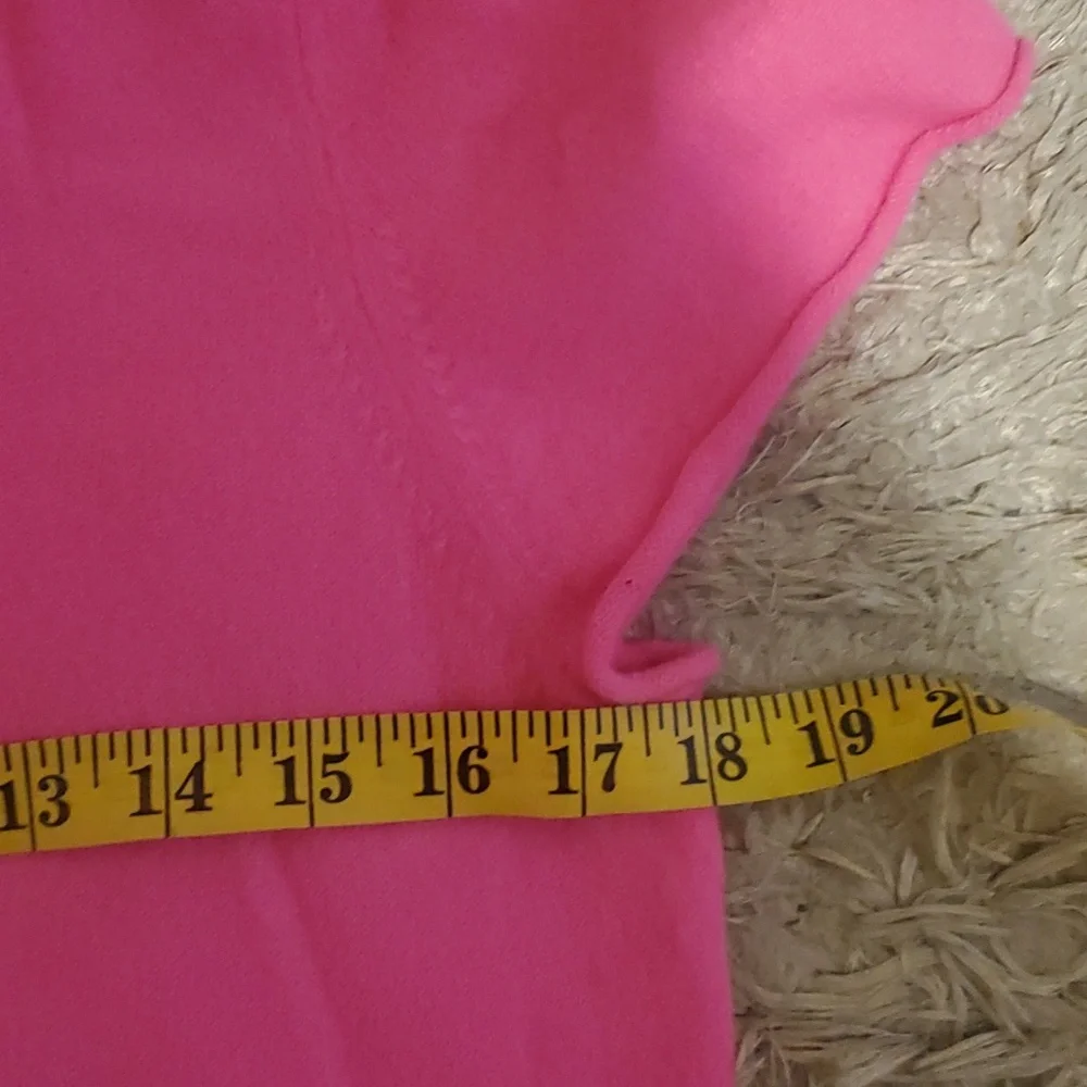 J. Crew Hot Pink Short-Sleeve Sweater