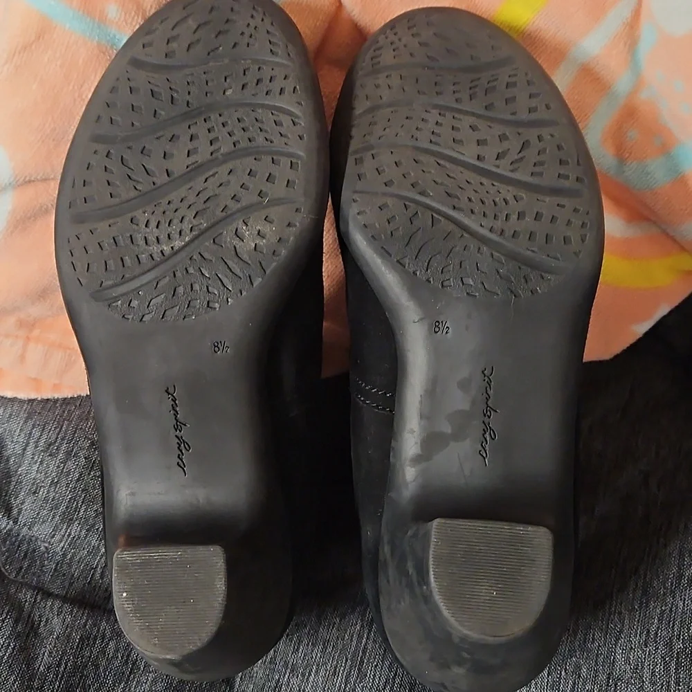 Womens' Evolve EASY SPIRIT Slip On (No Zipper) Ankle Booties 8.5 WW