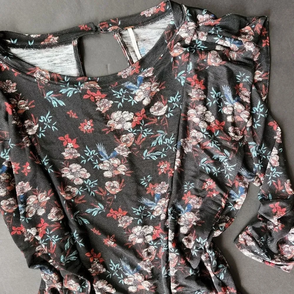 Free People Floral Blouse