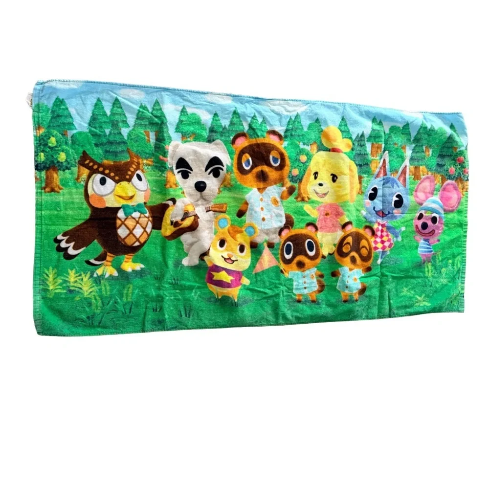 Animal Crossing Super Soft Cotton Beach and Bath Towel