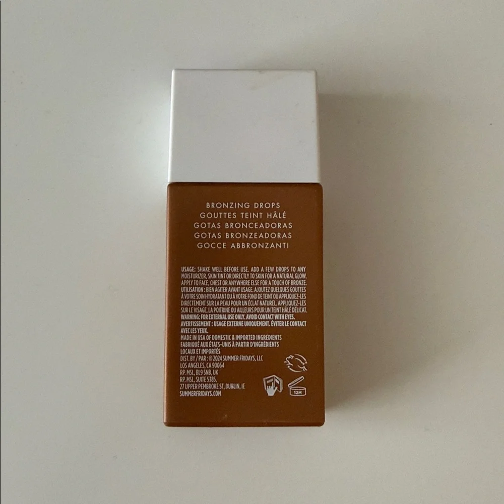 Summer Friday’s Bronzing Drops
