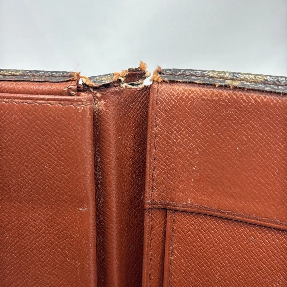 Louis Vuitton Brown Monogram CheckBook/ Long Wallet | Men’s | Pre-Owned |