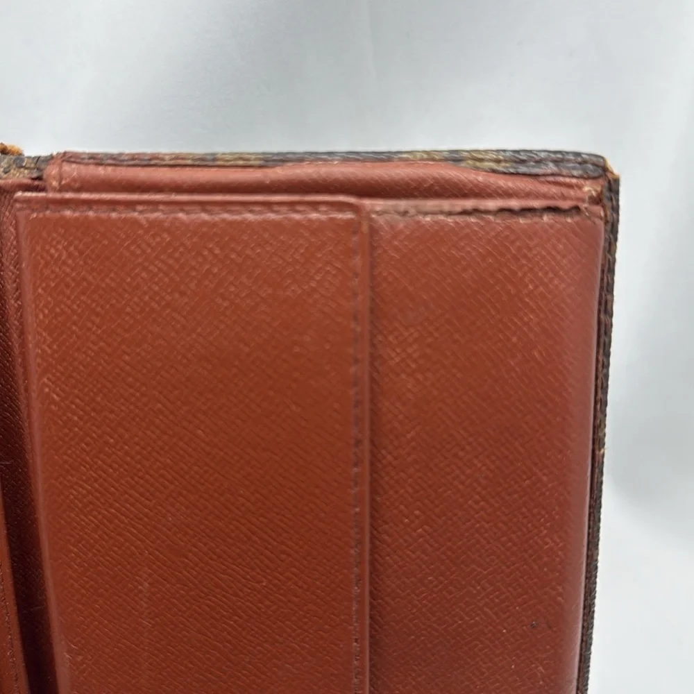 Louis Vuitton Brown Monogram CheckBook/ Long Wallet | Men’s | Pre-Owned |