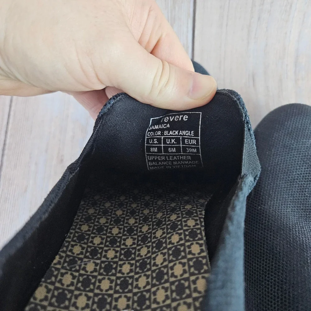 Revere Jamaica Loafer, black, size EU39‎ US8