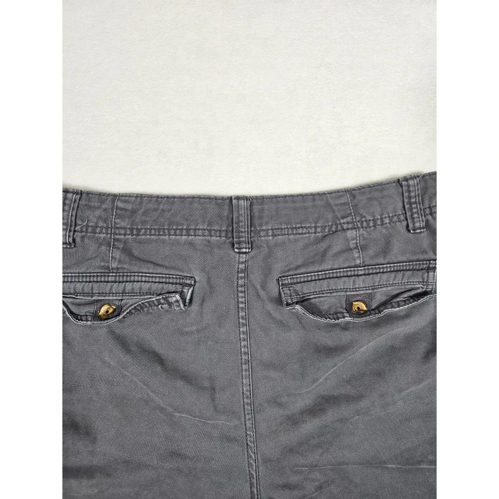 Iron Co Cargo Shorts Men's Size 34 Gray Performance‎ Stretch Hiking Outdoors