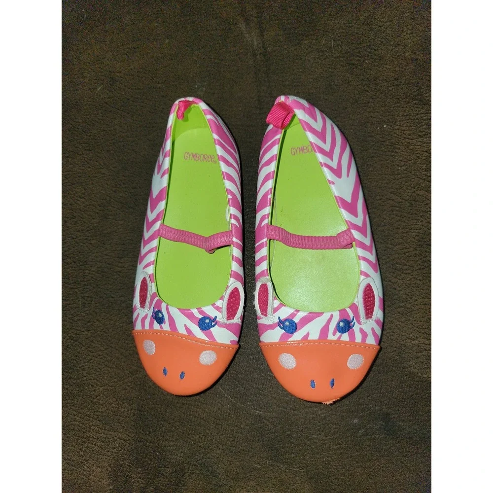 Gymboree color happy‎ animal shoes size girls 10