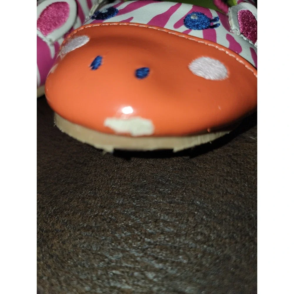 Gymboree color happy‎ animal shoes size girls 10