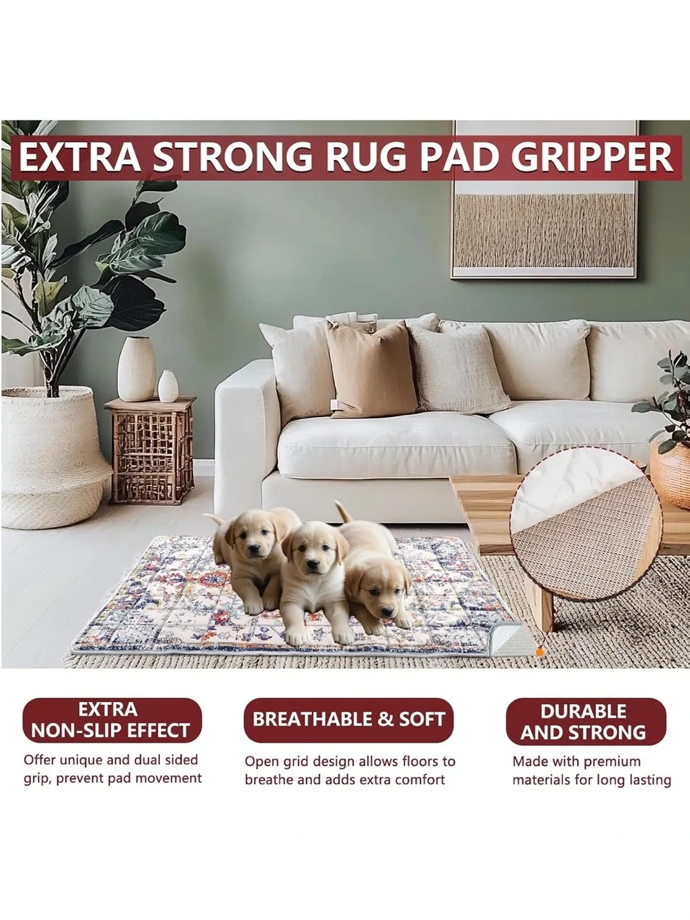 AIHSUMC rugs slip 32x42