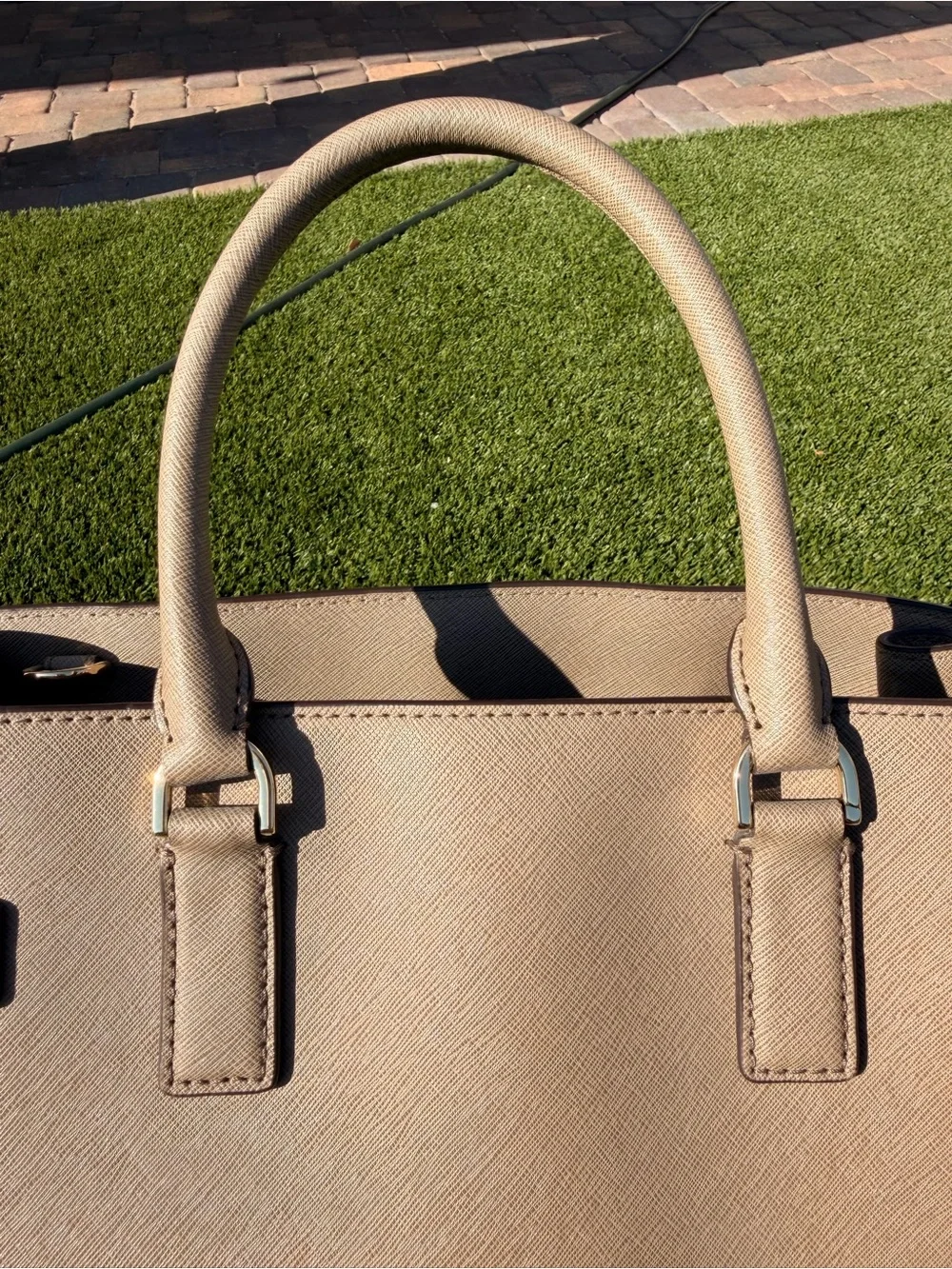 Michael Kors structured saffiano
