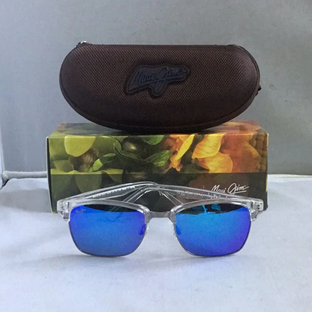 Maui Jim pads mirrored silver
