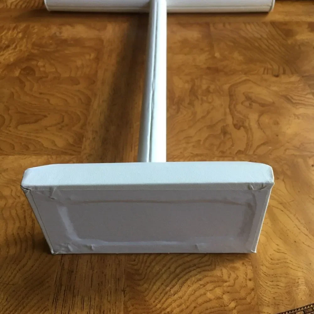 WHITE LEATHER Bracelet Rack 18” x 14”