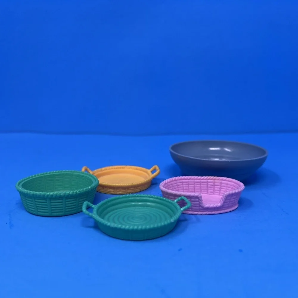 Sylvanian Family Play Set‎ Replacement Laundry Basket Basin Dog Bed Tray mixed